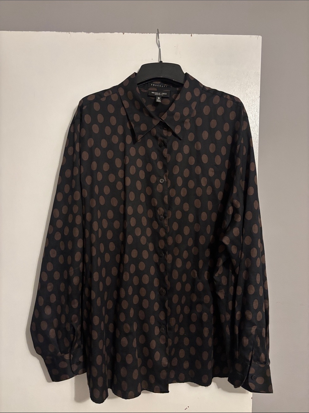 Foxcroft Women’s Button Down Cotton Shirt